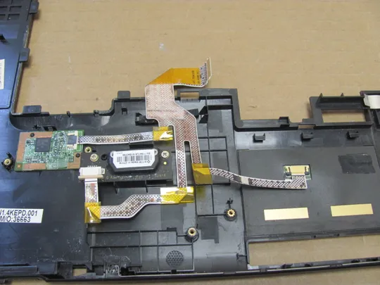 номер1032-2 корпус кришка Палмрест корпус топкейс Верхня панель палмрест cover-C тачпад 39.4KE06.002 для LENOVO T520 W520 оригінал Недорого