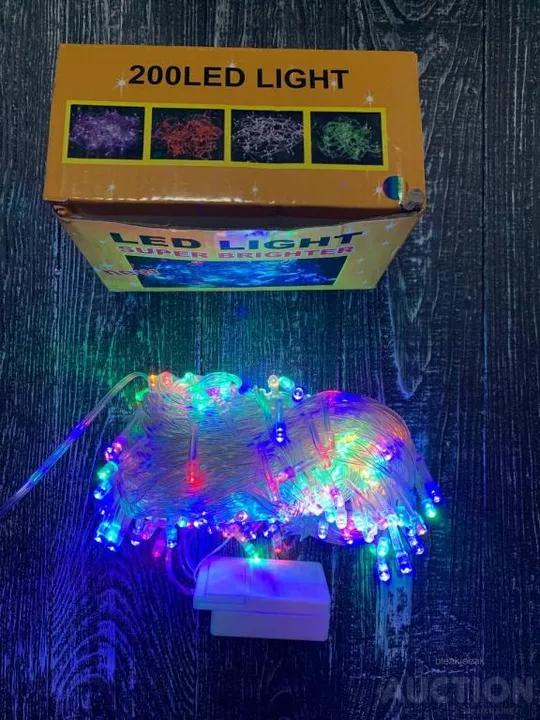 Новорічна світлодіодна гірлянда колір мульти 200ed Продаж