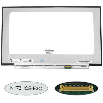 фото, Матриця 17.3" N173HCE-E3C (1920*1080, 30pin(eDP, IPS, 220 cd/m2, кольоропередача 72%), LED, SLIM(без планок та вушок), матова,