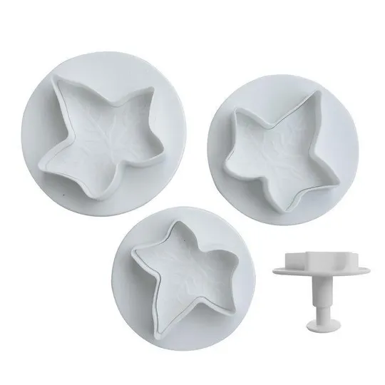 Плунжер для мастики Empire Плющ 2 EM-8763 3 предмета Ціна