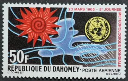 фото, Дагомея Бенин Метео Космос 1965