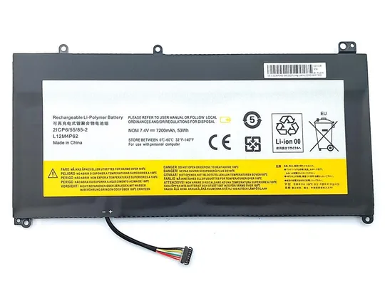 Купити Батарея L12M4P62 для ноутбука Lenovo Ideapad U430 U430p U530 U530p (L12L4P62) (7.4V 7200mAh 53Wh).