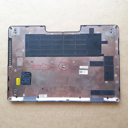Купити Нижня кришка Dell Latitude E5470 / AP1FD000401 09F6T6 для ноутбука оригінал з розборки