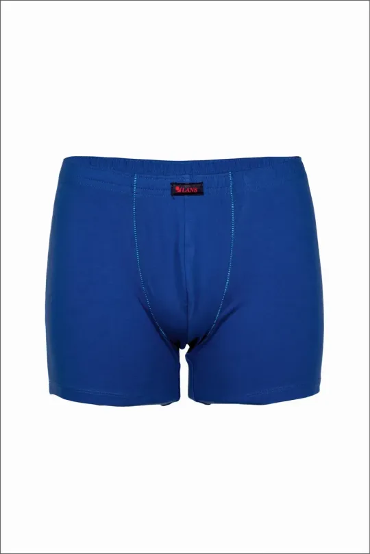 Чоловічі труси шорти транки Lans L06/010 сині (роміри: M-4XL) L Ціна