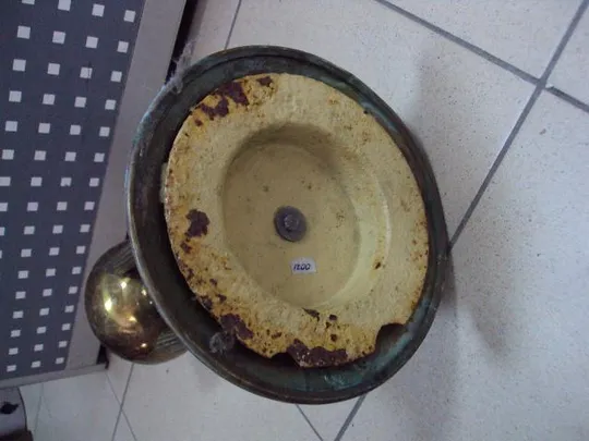 Ваза подставка с утяжелителем под вазу или вазон высота 29,5 см, диаметр 12 см (№1200) №11420 Де купити