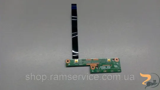 Додаткова плата, кнопки тачпада для ноутбука Asus UX50V, 69N0EKT10C01-01, б/в Ціна