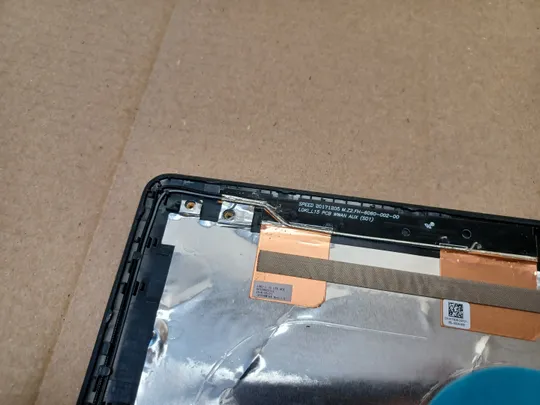 номер1065-13 кришка матриці AP250000110 0R844Y  для  DELL Latitude 3590 Кришка дисплея Тильна кришка Корпус матриці Верхня кришка matrix cover Top Case LCD Cover Rear Lid Back Cover Housing Cabinet оригінал Інтернет-аукціон