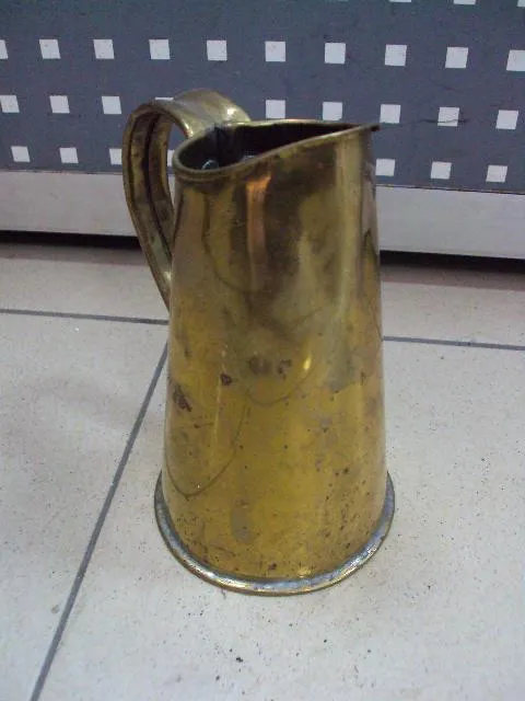 Кувшин мерка латунь старая высота 17 см (№1797 тип 2) №11381 Інтернет-аукціон