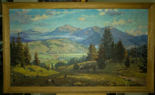 Нар. худ.СССР Бокшай Й.Й. (1891-1975) х.м. раз. 67х 87.5 см. 1960 г. Академик худ. СССР. также много другого. Де купити