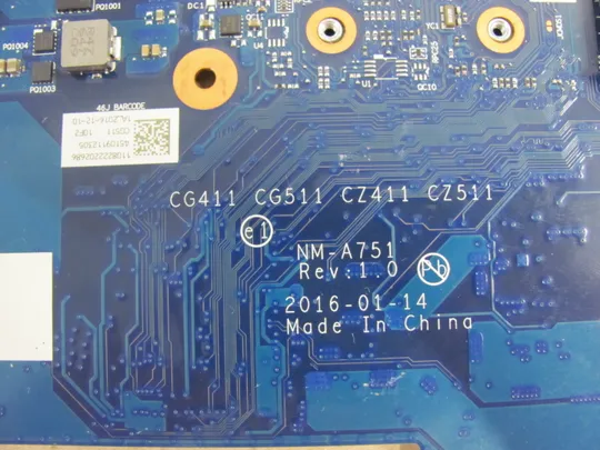 388-21 материнська плата РОБОЧА CG411 CG511 NM-A751 SR2EU  I3-6100U для  LENOVO IdeaPad   310-15, 310-15ISK, 310-15ABR оригінал Інтернет-аукціон