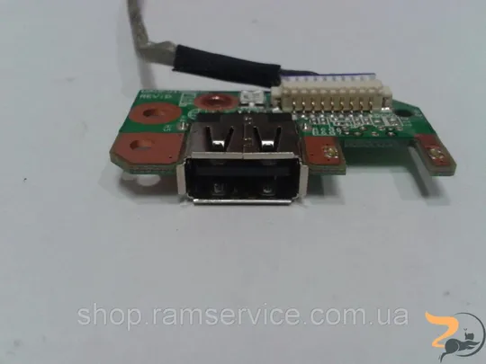 Плата USB для ноутбука Fujitsu S7220, *DA0FJ1ABAD0, б/в Ціна