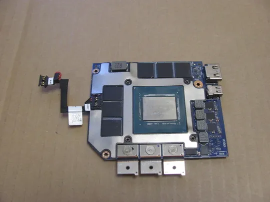 номер0986-15 відеокарта EDA50 LS-H272P  NVIDIA N19E-Q1-KA-A1  Quadro RTX 3000 6GB GDDR6 для Dell Precision 7540 M7540  оригінал Ціна