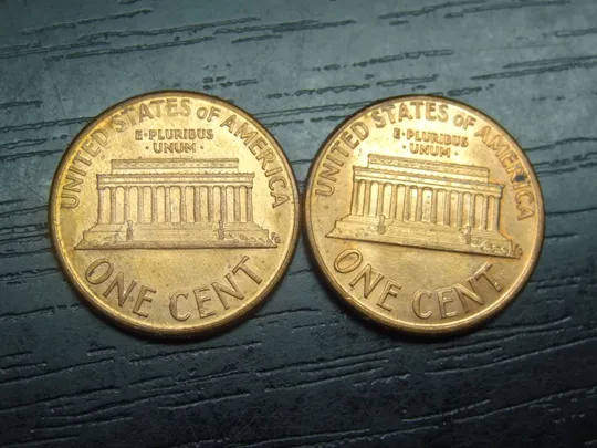 Купити 1 цент 1989 США (два різновиди)