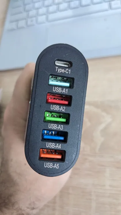 фото, Зарядне 65W usb and Type C