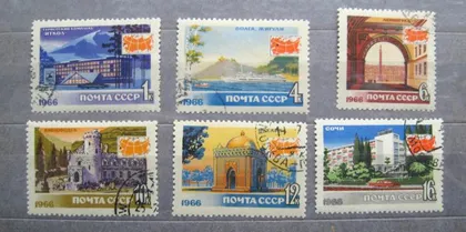 фото, ТУРИЗМ = СССР - СРСР = 1966 р. = гаш. ==