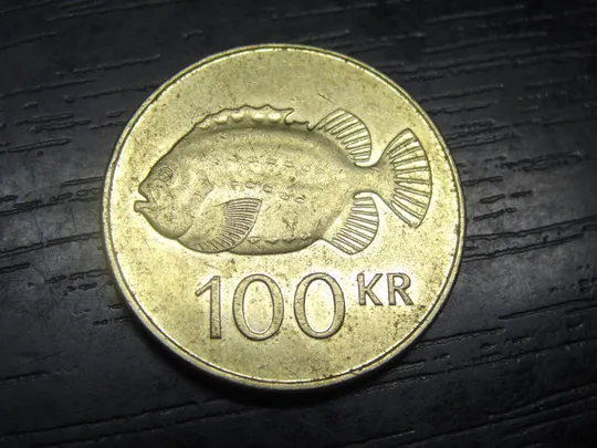 100 крон 2011 Ісландія Ціна