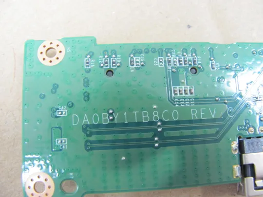 587-45 плата USB LAN DA0BY1TB8C0 для Toshiba Satellite U840 U845  оригінал Продаж