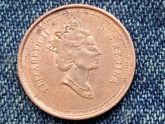 Купити Канада, 1 цент (1997 г.) Флора. Растения. Кленовый лист.