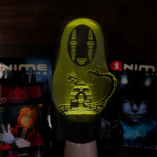 Акриловий світильник-нічник Формен Spirited Away жовтий tty-n001790 Ціна