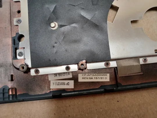 номер1063-21  Кришка панель палмрест тачпад 051V69 AP14A000200 для DELL Latitude E7250 топкейс верхня панель палмрест cover-C оригінал Характеристики