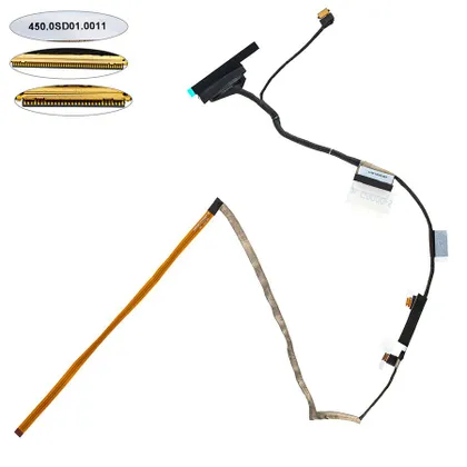 фото, Шлейф матриці для ноутбука DELL (7430, 7435, 5435) 2in1 FHD 30 0.5 (450.0SD01.0011)
