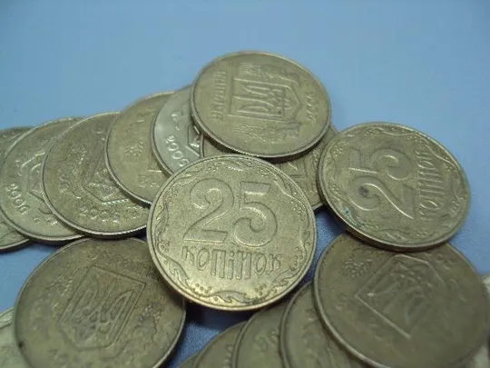 монета украина 25 копеек 2006 лот 46 шт №14980А Де купити