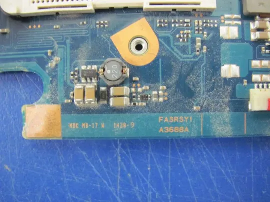 №6-37 материнська плата FASRSY1 A3688A для Toshiba Portege R30-A-13W РОБОЧА оригінал З аукціону