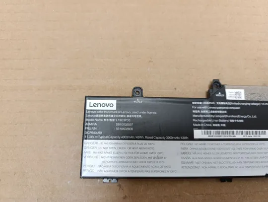 Купити Оригінал АКБ, Акумуляторна батарея, живлення, Оригінальна батарея,  battery  L19C3PD5 SB10X02597 5B10X02600 11.34v 45wh для LENOVO ThinkPad E14 Gen2