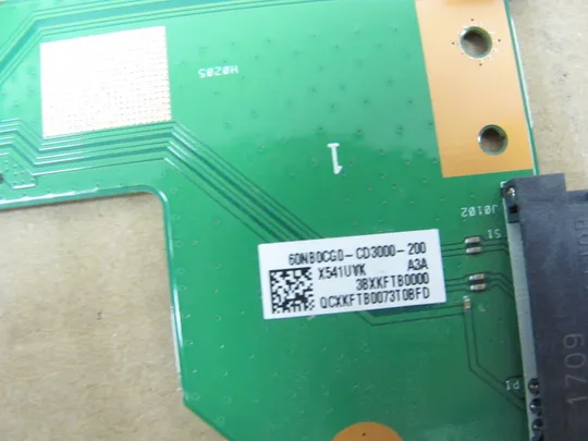 734-7 плата перехідник 60NB0CG0-CD3000 для ASUS K541 X541 A541 X540  оригінал Продаж