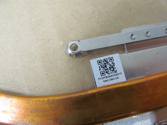 712-9 термотрубка охолодження FBZAA009010 FCNFBZAA009010   для Acer Aspire E5 E5-575G E5-575  оригінал Де купити