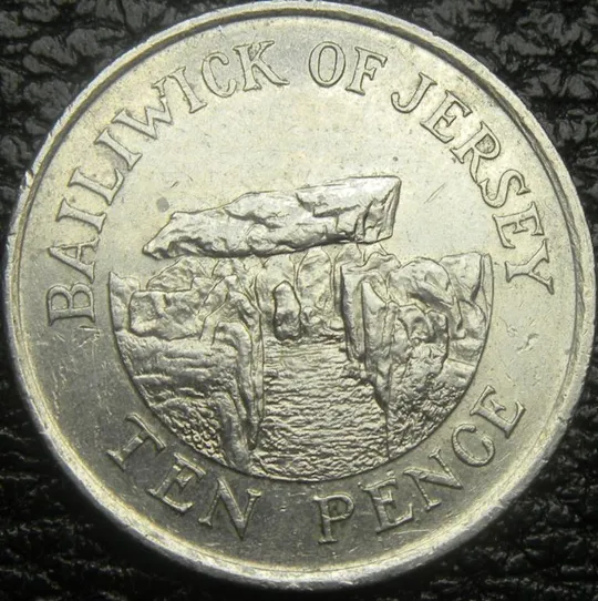 10 пенсів 1992 Джерсі Ціна