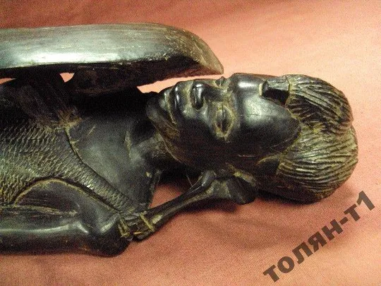 африка эбеновое дерево воин Інтернет-аукціон