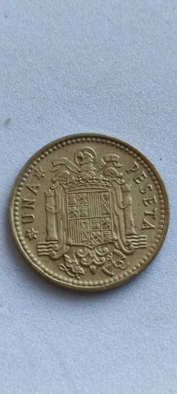 Купити монета 1 песо 1966 года Испания каудильйо Ф. Франко kn373