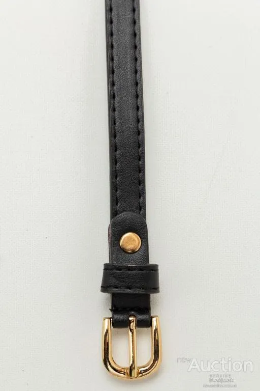 Ремень женский, цвет черный, 196R1510W69-1 З аукціону