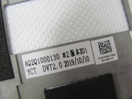 839-43 Кришка панель палмрест AQ2Q1000130 0GT8XM 0T0HDM клавіатура для Dell XPS 13 9300 9310 оригінал На торгах