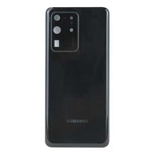 Задня частина корпусу Samsung Galaxy S20 Ultra SM-G988 Black (з склом камери) Ціна