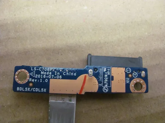 номер0117-30 плата Переходник CD/DVD NBX0001ZW00 LS-C706P для HP Pavilion 15-ay 15-ac Compaq 250 G5 оригінал Де купити