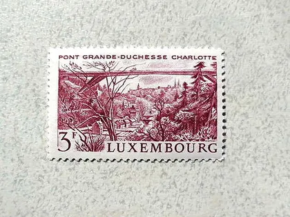 фото, Поштова марка Люксембург 1966 рік **