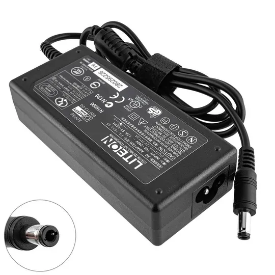 Купити БЖ для монитора 12V, 5A, 60W, 5.5*2.5, прямий раз'єм, black (без кабеля!)