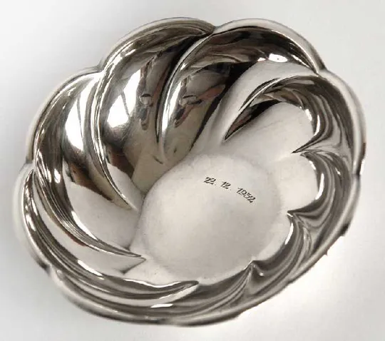 Срібна тарілочка вазочка 835 проба Germany Ціна