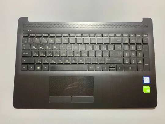 Верхня частина корпусу в зборі з клавіатурою, топкейс топкейс HP 250 255 256 258 G7 15-DA 15-DB 15G-DR 15G-DX 15Q-DS  / дінаміки / плата AUDIO USB / Тачпад Ціна