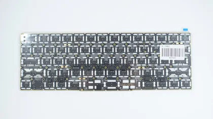 фото, Клавіатура для ноутбука APPLE (MacBook Pro Retina: A1706, A1707 (2016-2017)) rus, black, SMALL Enter (оригінал), підсвічування