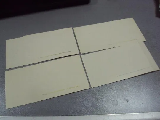 открытка приглашение концерт 50 лет ссср  хмельницкий 1973 лот 4 шт №10959 Недорого