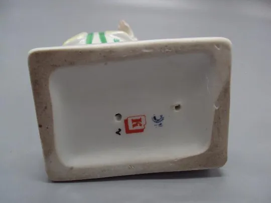 Фигура фарфор статуэтка Киев Толстый и Тонкий из рассказа Чехова высота 18,8 см №14555 Характеристики