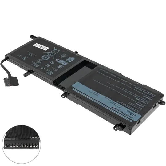 Купити Оригинальная батарея для ноутбука DELL 44T2R (Alienware 15 R3, 15 R4) 15.2V 68Wh Black