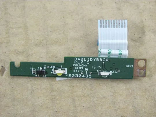 номер0197-27 Плата модуль індикації DABLIDYB8C0 для TOSHIBA SATELLITE L50 B L50 D оригінал З аукціону