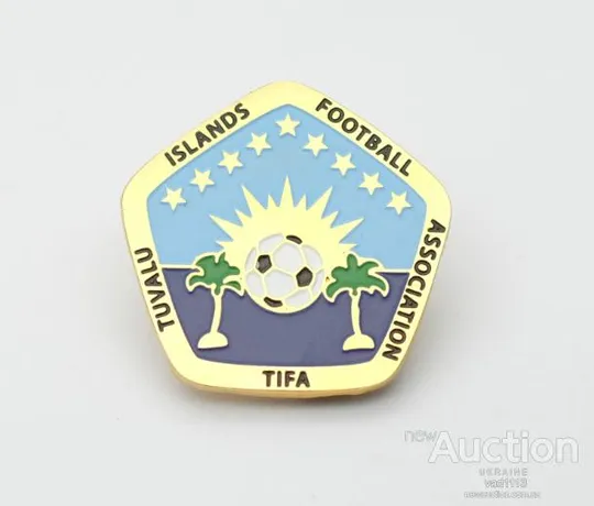 футбол -  официальный знак Федерация футбола Тувалу  /CONIFA/ с 2006  (OFC) Ціна