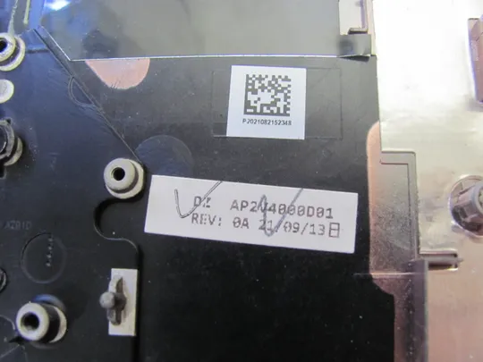 номер1002-2 корпус кришка Палмрест корпус топкейс Верхня панель палмрест cover-C тачпад  01VVYH  AP2V4000D02 для Dell Precision 7750 оригінал На торгах