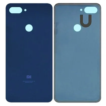 фото, Задня частина корпусу Xiaomi Mi 8 Lite Aurora Blue