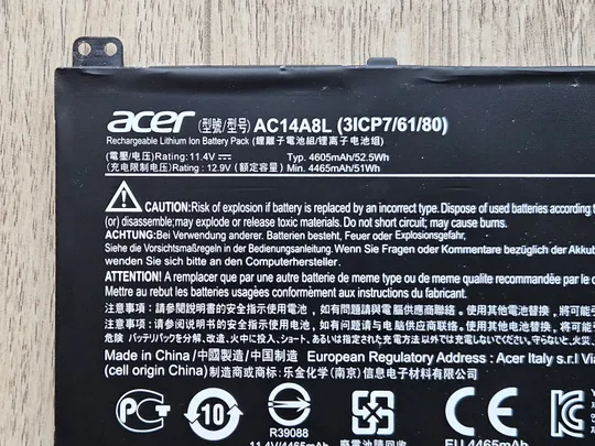Купити Батарея Acer Aspire VN7-571 VN7-571G VN7-591 VN7-591G VN7-791 VN7-791G V15 Nitro AC14A8L